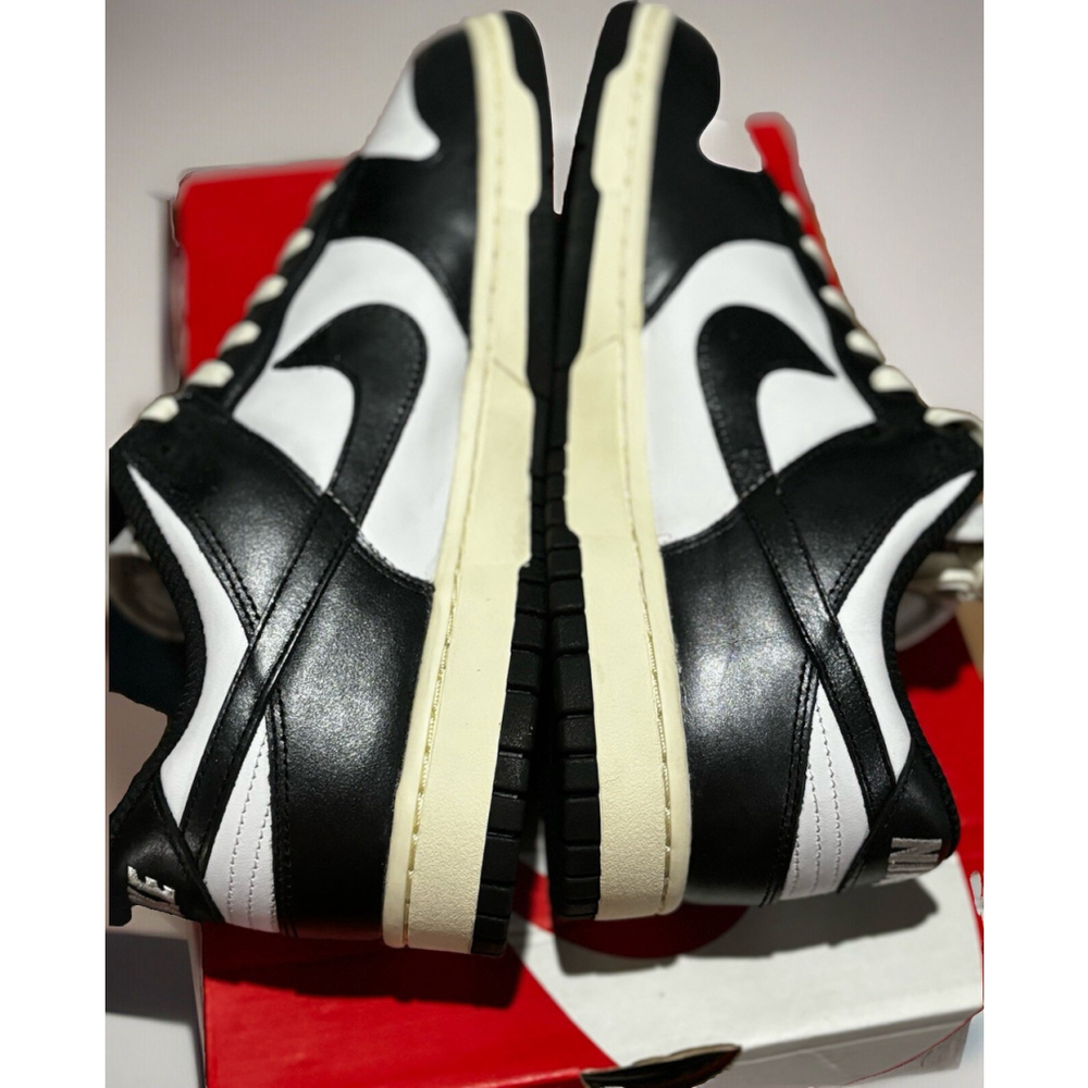 Nike Dunk Low PRM White/Black-Coconut Milk (FQ8899 100) WMNS 11.5/MNS 10 NEW - Picture 12 of 13